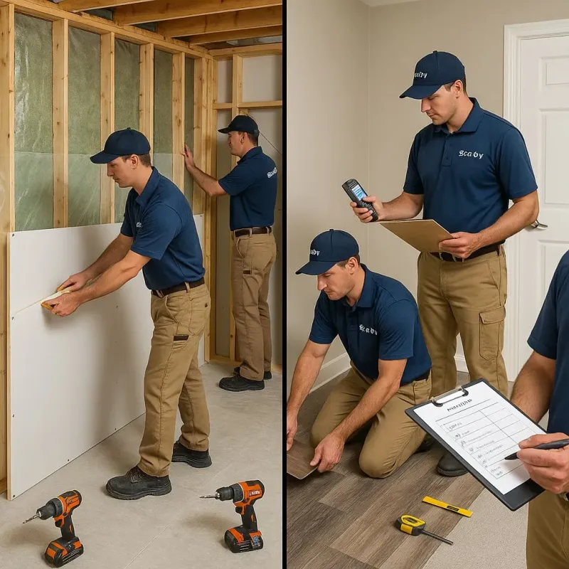 Repairs and Reconstruction process in Bastrop County, TX