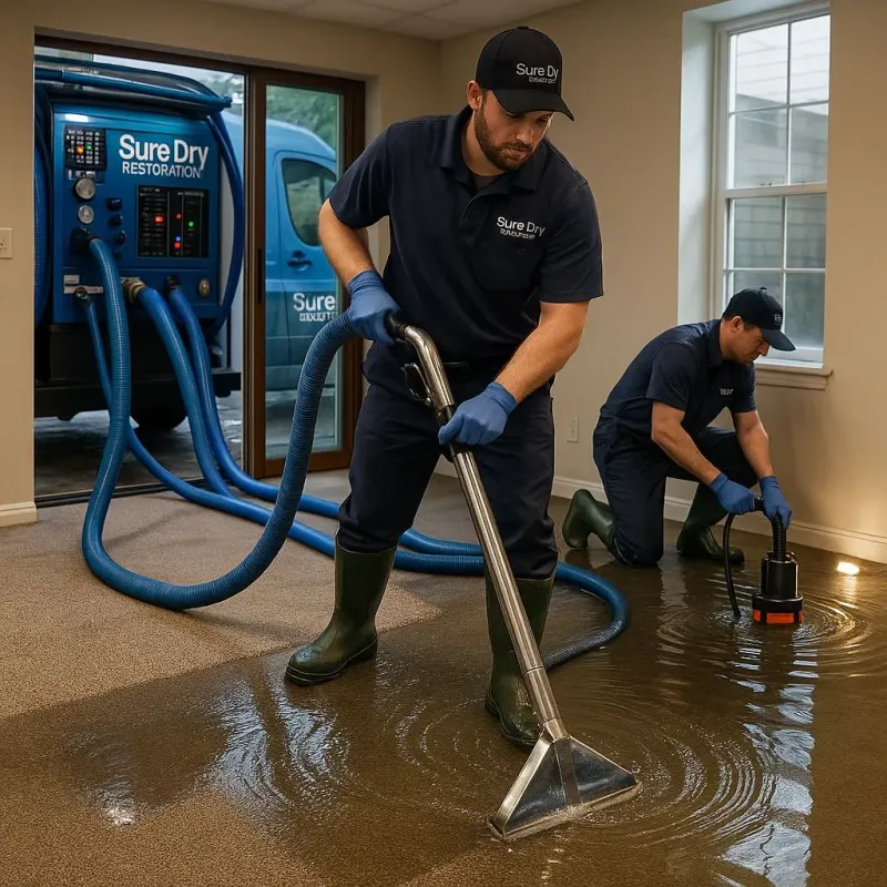 Water Extraction and Removal process in Bastrop County, TX